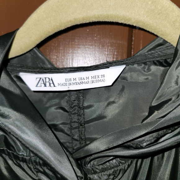 Zara Dark Green Jacket - Picture 1 of 5